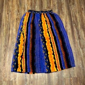 Antthony Mark Hankins Skirt Women's Medium Maxi Boho Festival Traveler Hippie